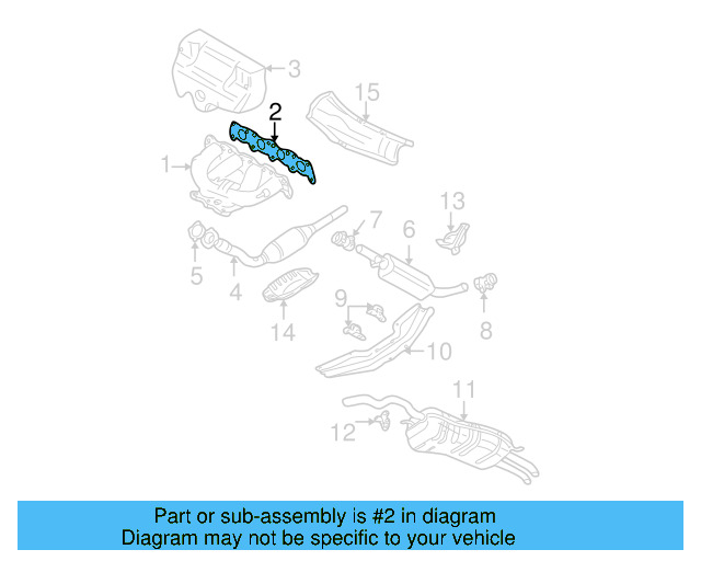 Manifold Gasket 058-253-039-L - View 8