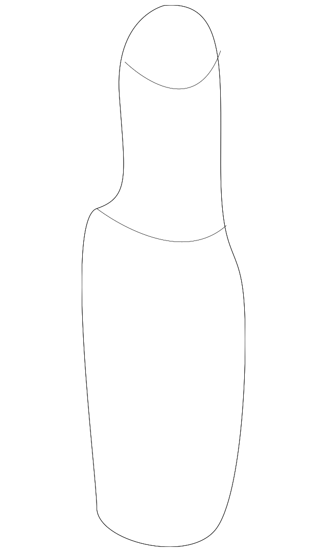 Knob 3B0-837-187-B-01C - View 3