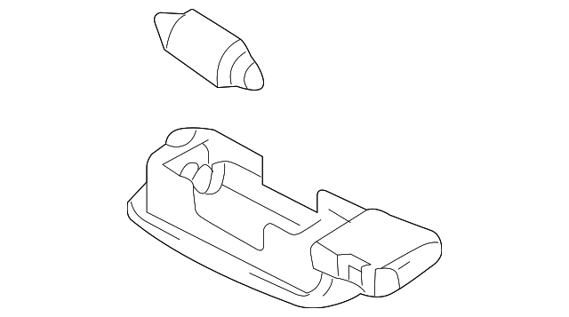 Bracket Cap 1C0-857-563-3PT - View 5