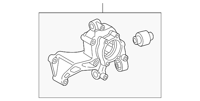 Lower Control Arm Mount Bolt N-106-286-01 - View 61