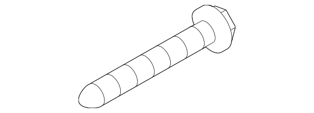 Lower Control Arm Mount Bolt N-106-286-01 - View 34