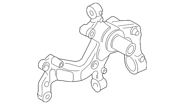 Suspension Knuckle 1K0-505-435-AE - View 4