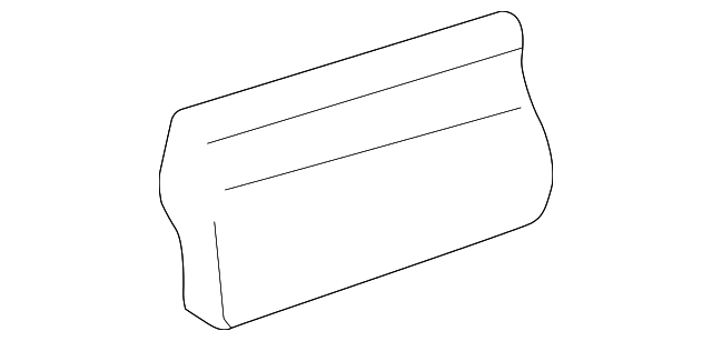 Side Molding (Unpainted) 1h0853517cgru - View 2