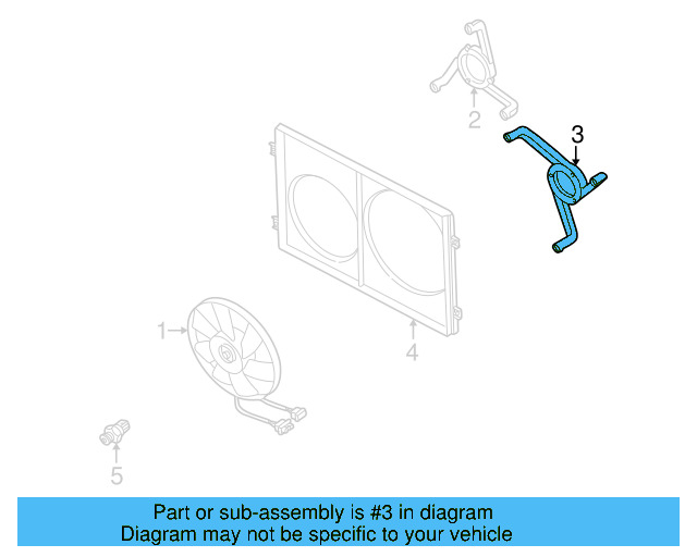 Fan Assembly Bracket 1C0-121-206-A - View 10