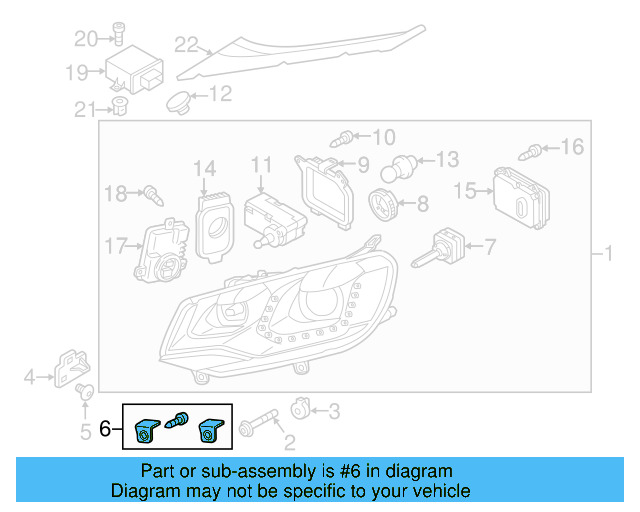 Repair Kit 7P0-998-225 - View 5