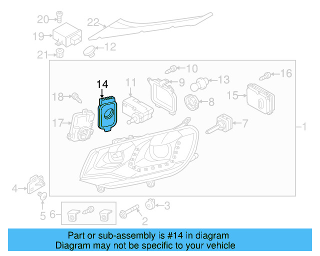 Inner Cover 7P0-941-608-B - View 12