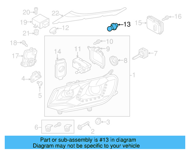 Turn Signal Light Bulb N-107-331-02 - View 13