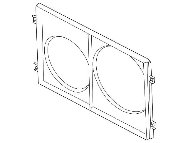 Fan Shroud 1C0-121-207-C - View 4