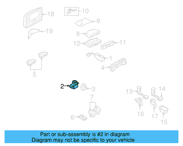 Ignition Switch 3D0905865H - View 11