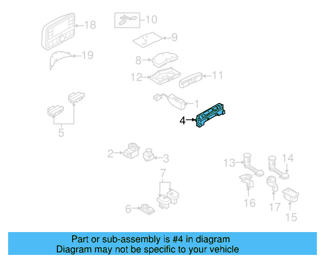 Control Switch 3D0-959-856-01C - View 5