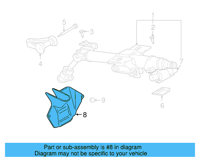 Lower Cover 1J1-419-732-D-B41 - View 6