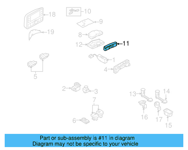 Memory Switch 3D0-959-770-B-5W8 - View 3