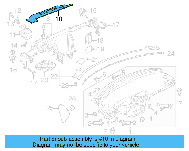 Sound Absorber 561-857-939 - View 3