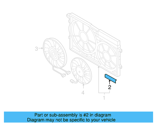 Radiator Shutter Assembly 1K0-121-223 - View 16