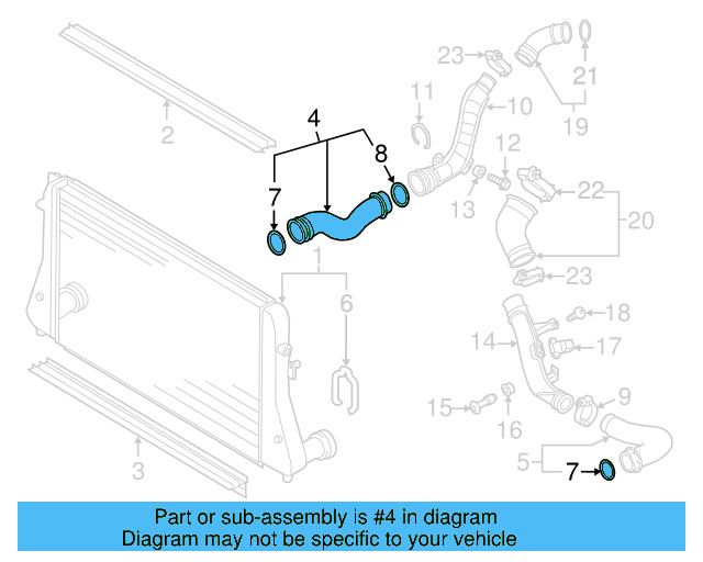 Connector Hose 1K0-145-832-AS - View 8