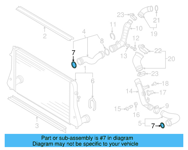 Connector Hose Seal 3C0-145-117-D - View 44