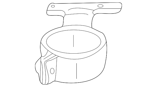 Fuel Filter Bracket 1M0-127-225