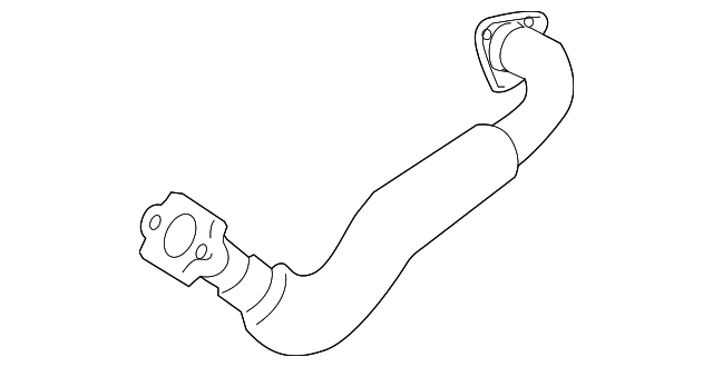 Front Pipe 023-253-091-G - View 2