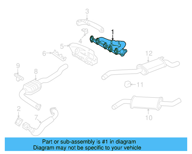 Exhaust Manifold 023-253-031-E - View 4
