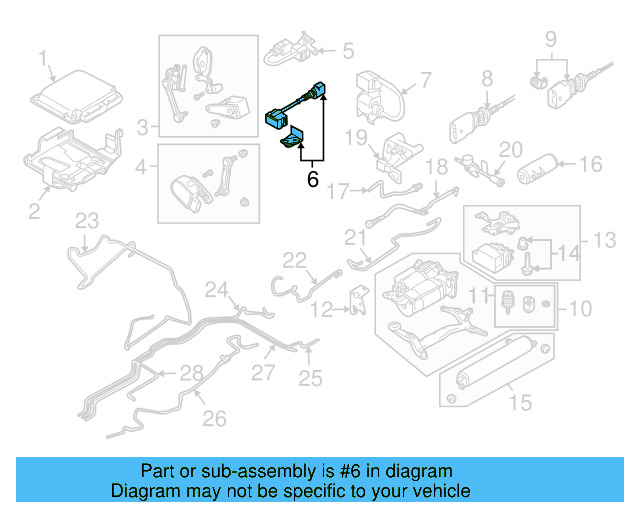 Accelerometer 7L0-907-673-G - View 4