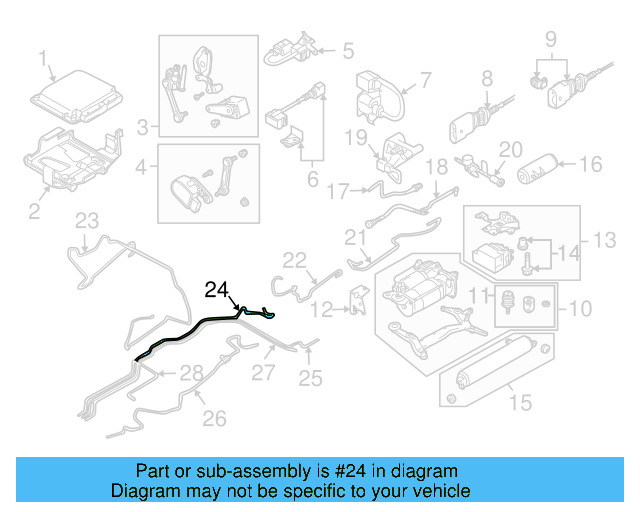 Air Pipe 7L0-616-764-A - View 8