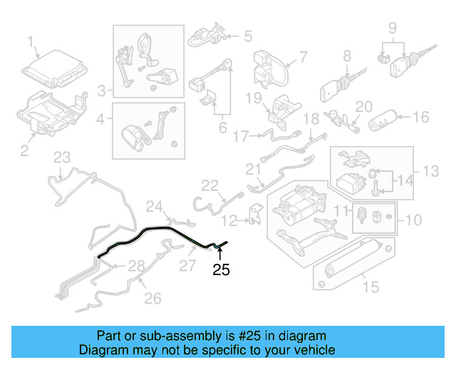 Air Pipe 7L0-616-763-A - View 6
