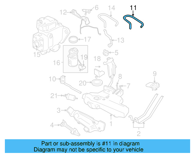 Vent Tube 1C0-201-993-E - View 16