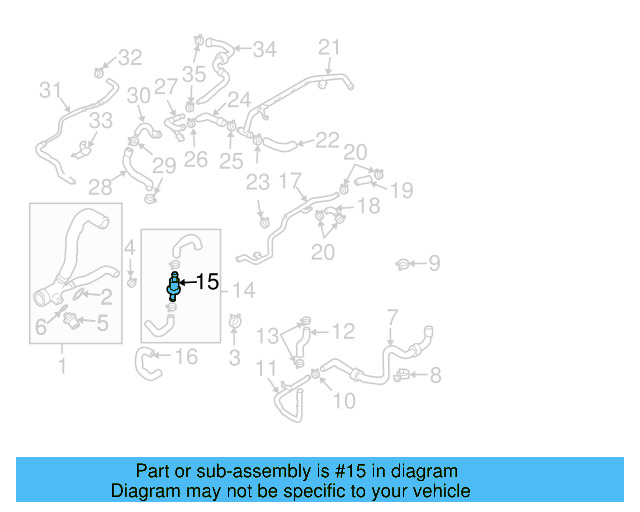 Reservoir Hose Clamp N-906-869-02 - View 143
