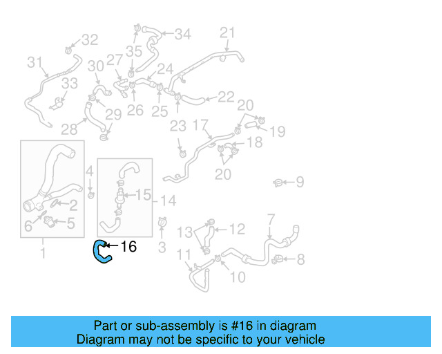 Hose 7L6-121-058-N - View 3