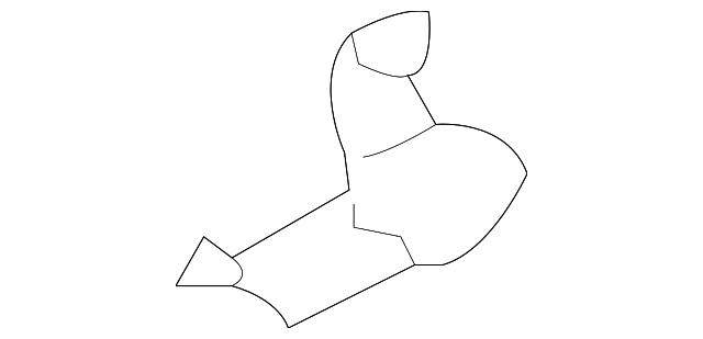 Reservoir Hose Bracket 7L6-121-079-E