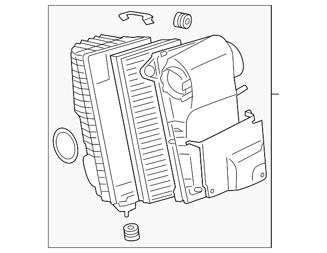 Air Cleaner Assembly 7L0-128-607