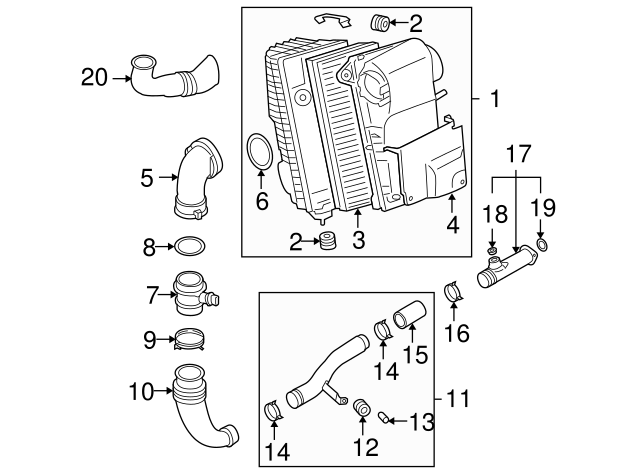 Air Mass Sensor Seal 357-129-625-A - View 9
