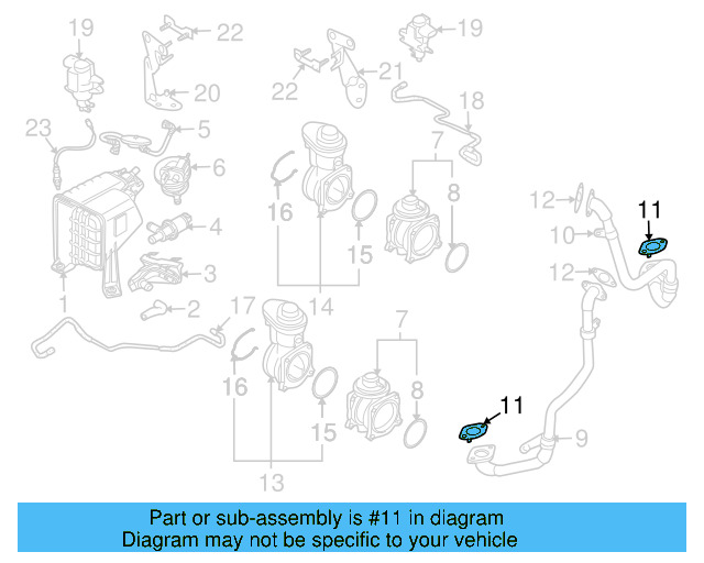Exhaust Gas Re 070-131-547 - View 9