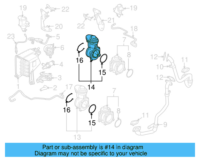 Diverter Valve 07Z-128-069-A - View 3