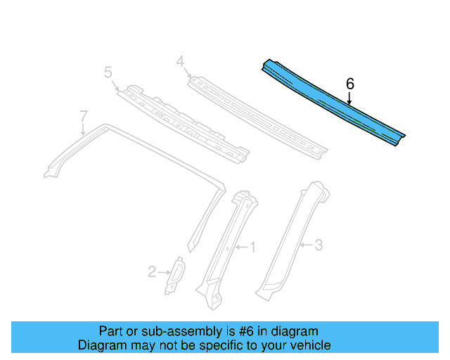 Finish Panel 5C3-817-123-A - View 3