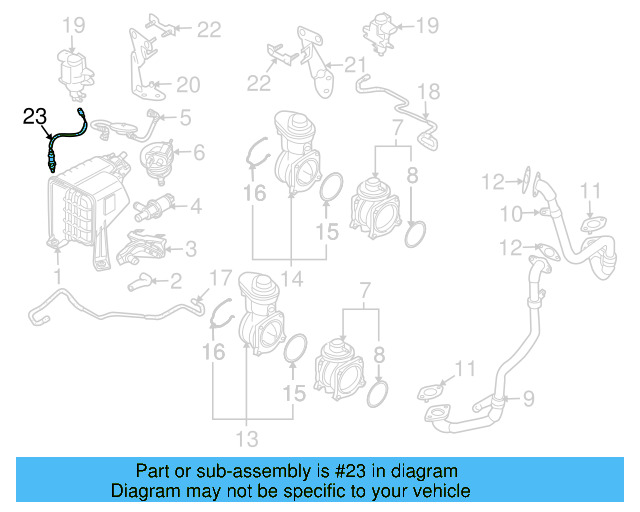 Oxygen Sensor 1K0-998-262-AE - View 10