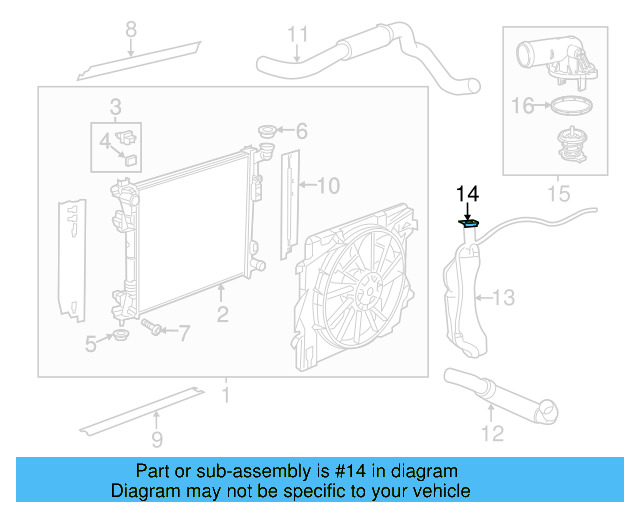 Reservoir Cap 7B0-121-323-A - View 6