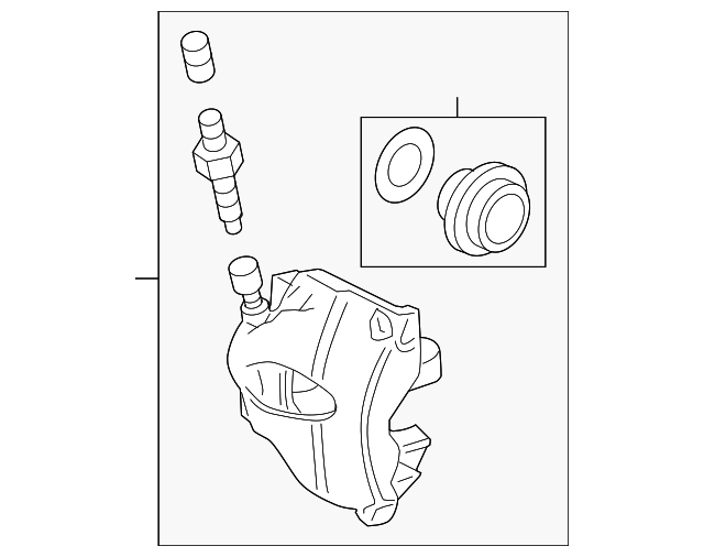 Caliper 1K0-615-123-E - View 21