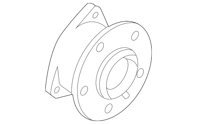Hub & Bearing 5QF-501-611-D