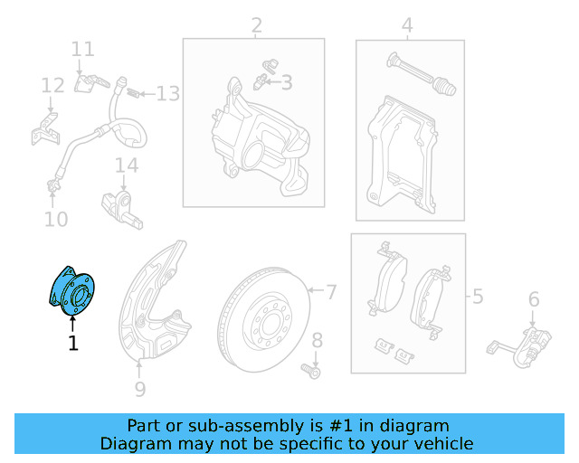 Hub Assembly 5QF-501-611-C - View 5
