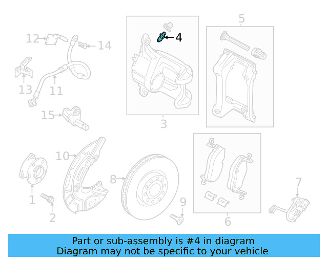 Bleeder Valve 2H6-615-273 - View 2