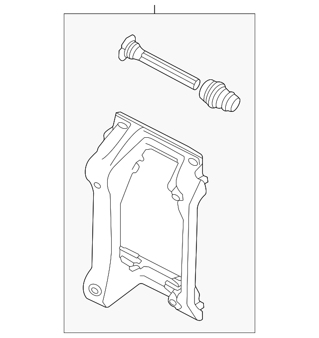Caliper Support 1EA-615-125-B - View 3