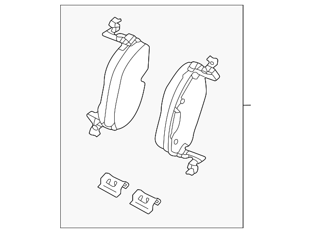 Brake Lining 1EA-698-151-D
