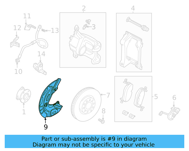 Splash Shield 1EA-615-312-E