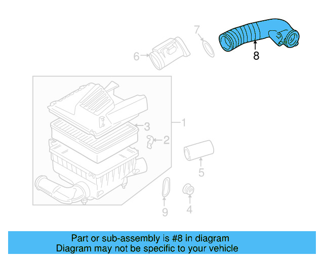 Duct 1HM-129-627-F - View 4