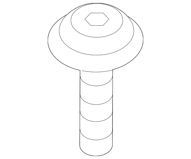 Headlamp Assembly Screw N-911-669-01 - View 5