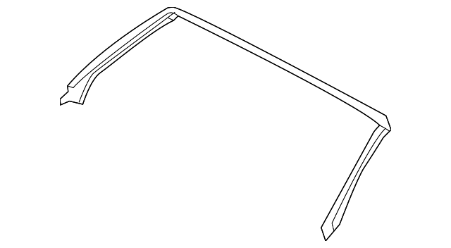 Weatherstrip 5C3-871-409-C-5AP - View 2