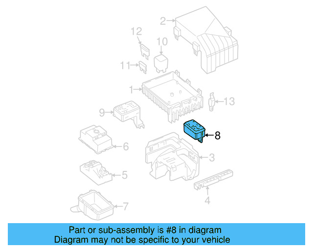 Contact Housing 1K0-937-700-B - View 23