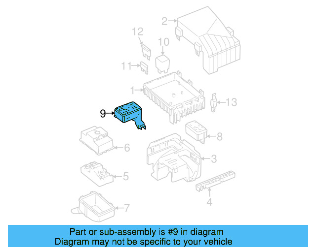 Contact Housing 1K0-937-700-B - View 20