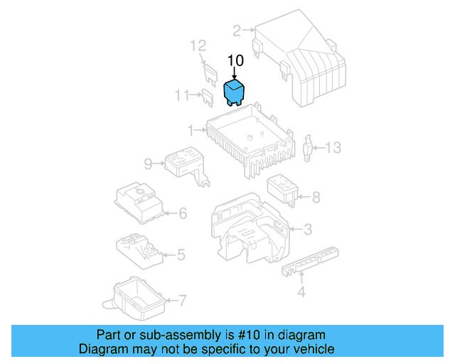 Accessory Power Relay 1K0-906-381